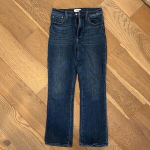 Pistola Denim Dark Blue Straight Leg Jeans
